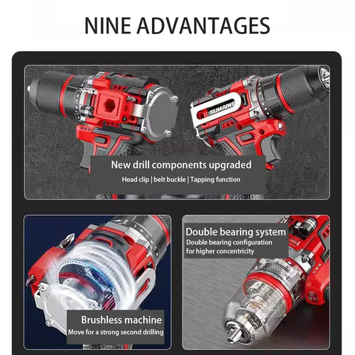 Skanto | Bürstenloser Schlagschrauber 20V – DrillMate