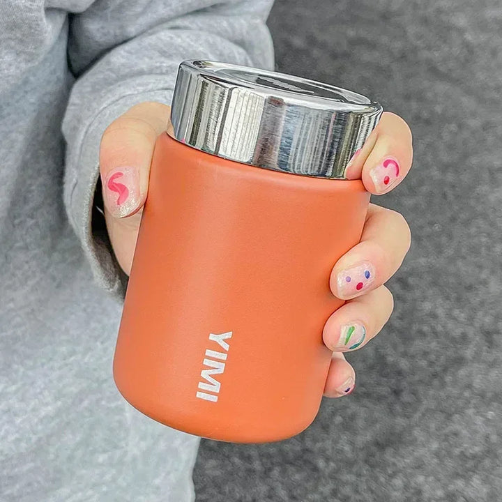 Skanto | 230ml Mini 316 Edelstahl Thermosflasche - Tragbare Vakuumflasche