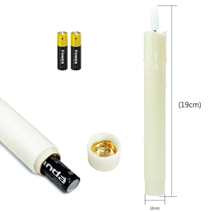 Skanto | Taperflame – Flammenlose 3D LED Kerzen