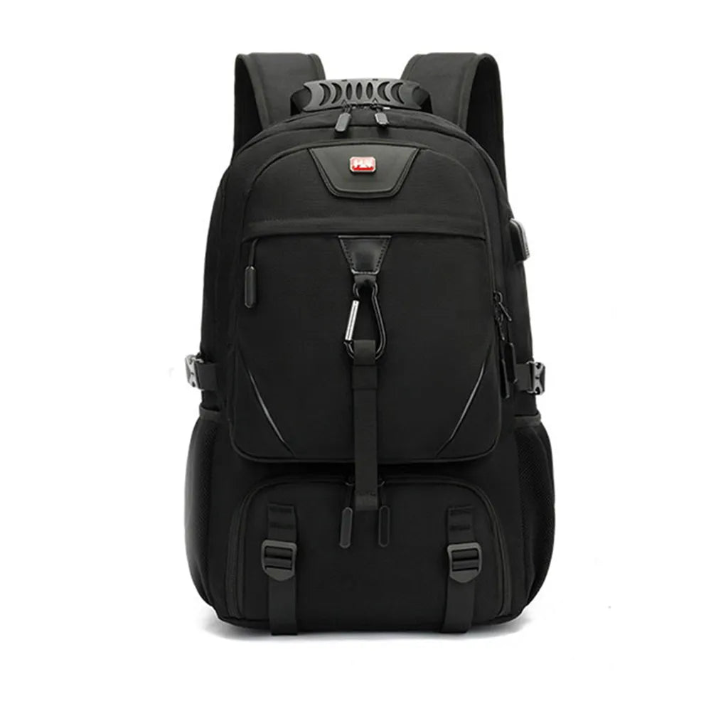 Skanto | Tech Trek Pro 50-80L – Der ultimative Rucksack mit USB-Ladefunktion | Robust und geräumig
