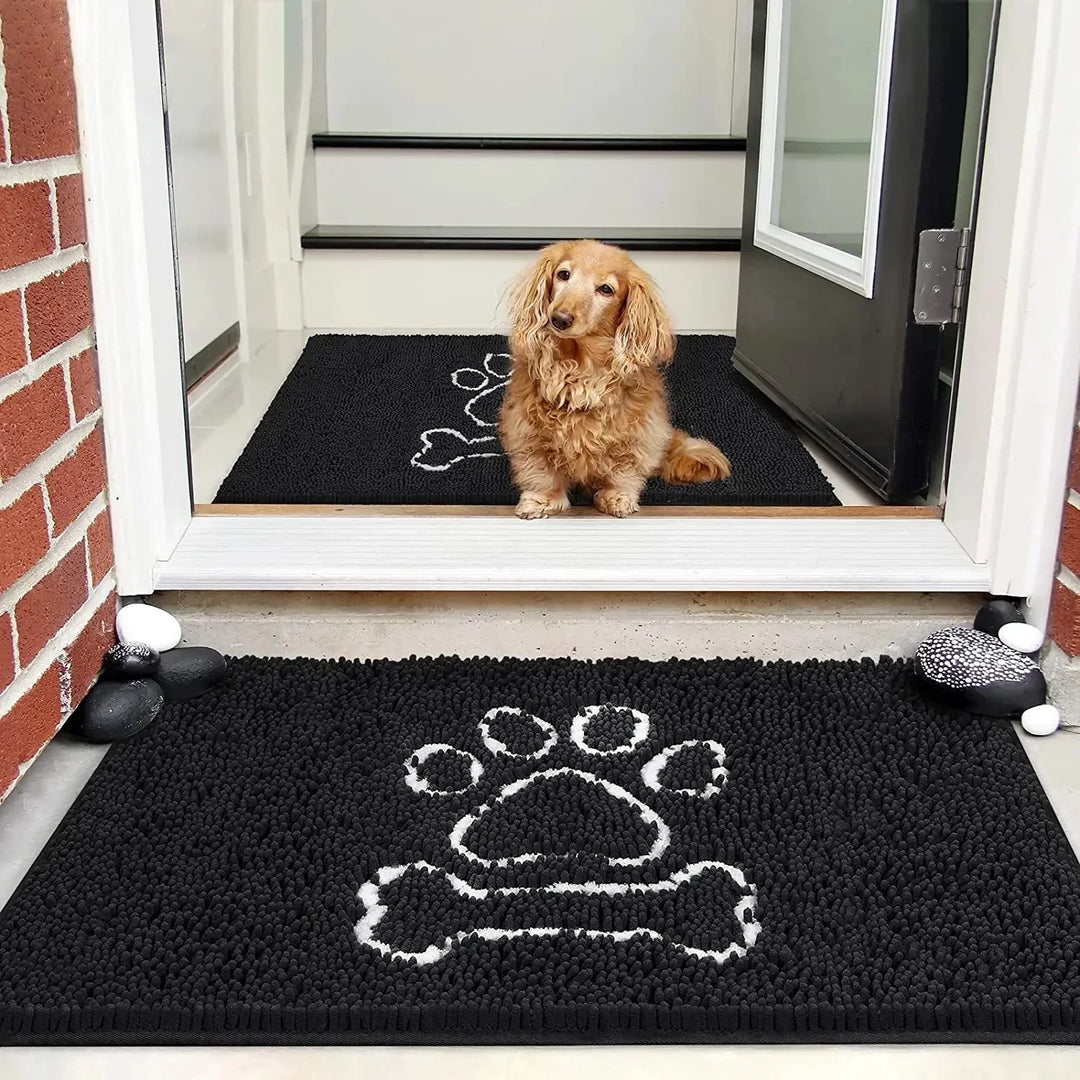 Skanto | Hunde-Fußmatte – Super saugfähig, rutschfeste Matte