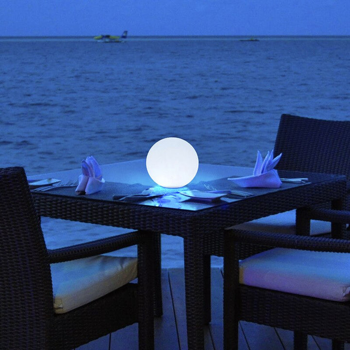 Skanto | Moon Batterie LED Tischlampe für Innen- & Außenbereich