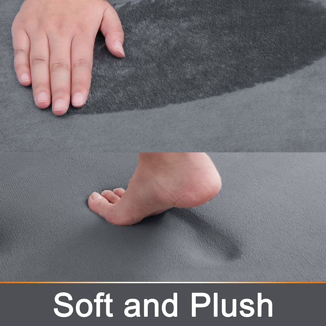 Skanto | Schnell Saugfähige Rutschfeste Memory Foam Badematte