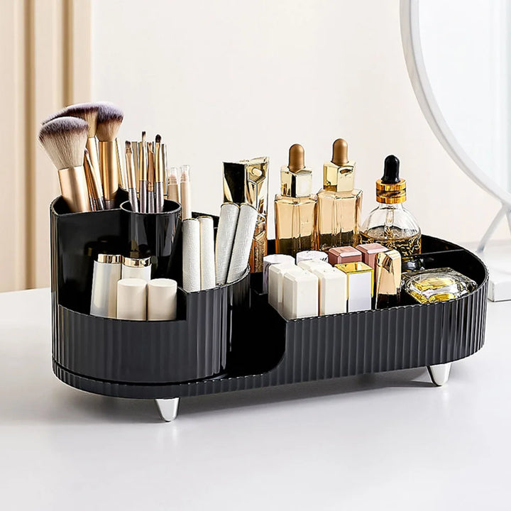 Skanto | Eleganza – Luxuriöser Beauty-Organizer mit schlankem, drehbarem Design