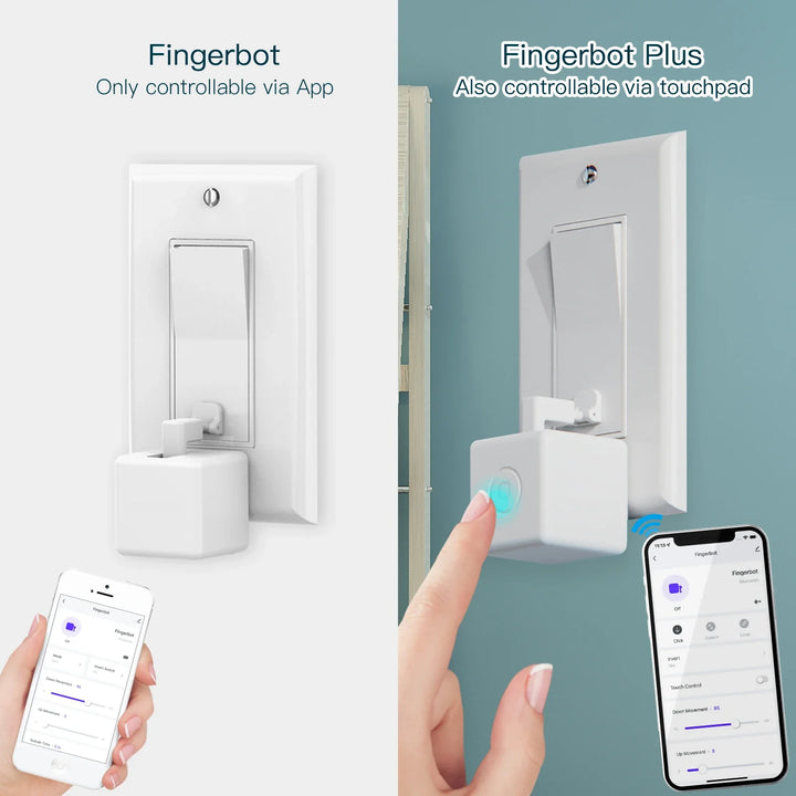 Skanto Tuya Fingerbot Taster - Wifi programmierbare Steuerung über SmartLife Google Alexa Apps