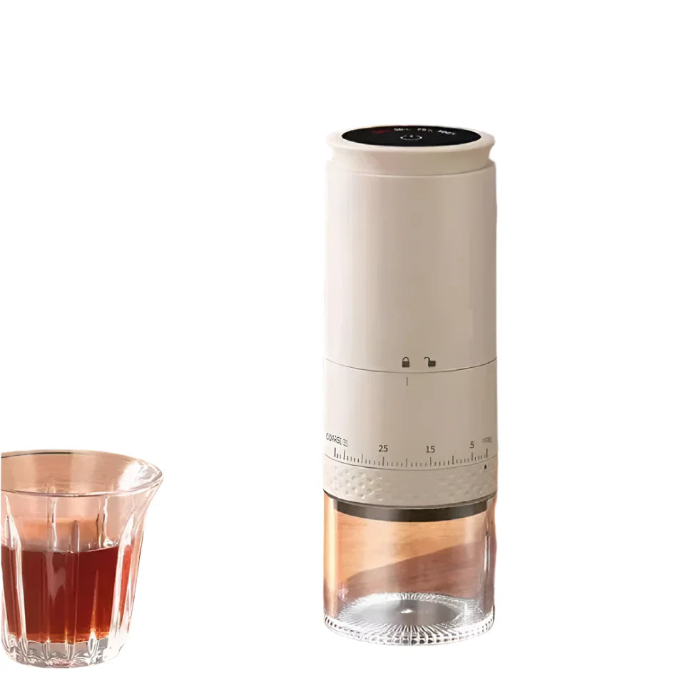 Skanto | Tragbare elektrische Kaffeemühle mit einstellbaren Mahlgraden