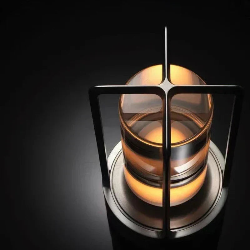Skanto | Wiederaufladbare kabellose LuxuryGlow Tischlampe – Elegante kabellose Lampe für jede Stimmung