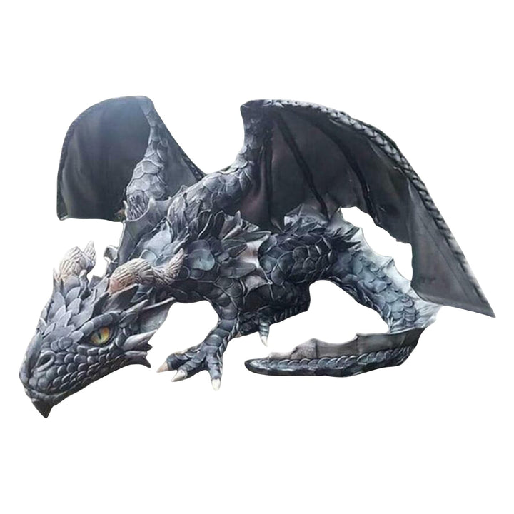 Skanto | Faust-Drachen-Wächterstatue: Gotische Outdoor-Dekoration