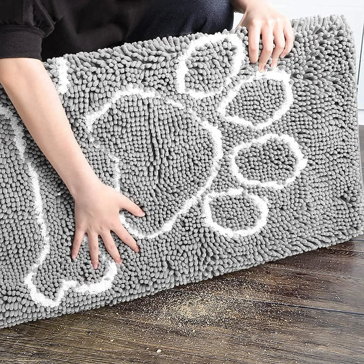 Skanto | Hunde-Fußmatte – Super saugfähig, rutschfeste Matte