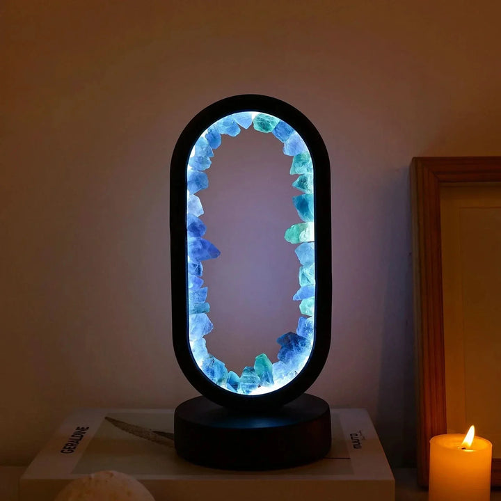 Skanto | Natürliche Amethyst Kristalllampe zur Entspannung