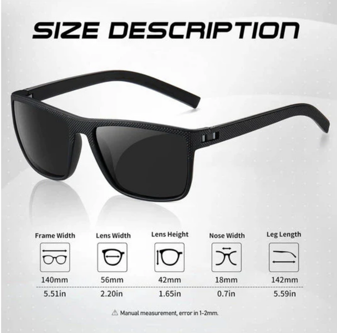 Skanto | ZichtZeker 3-teiliges polarisiertes Sonnenbrillen-Set – UV400 Schutz & Komfort