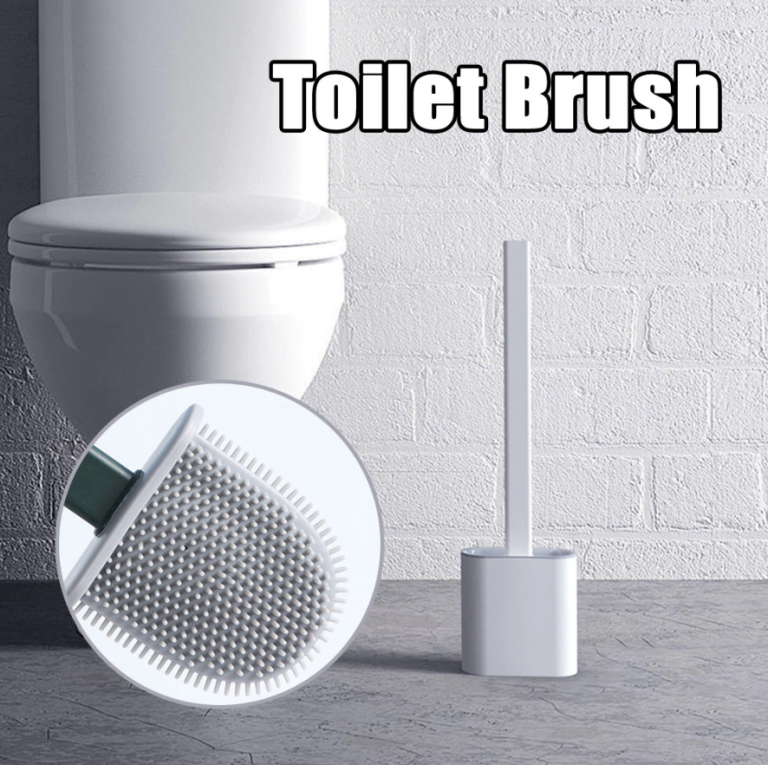 Skanto | FlexiClean Toilettenbürste – Antibakterielles Silikondesign für einfache Reinigung
