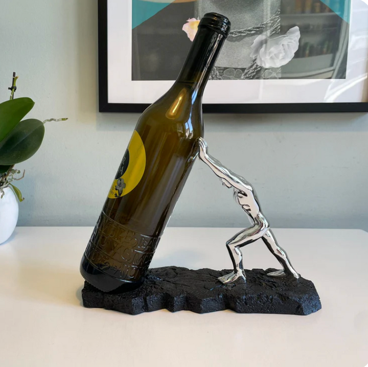 Skanto | Weinflaschenhalter - VinoLux - Premium Design - Luxuriöser Blickfang
