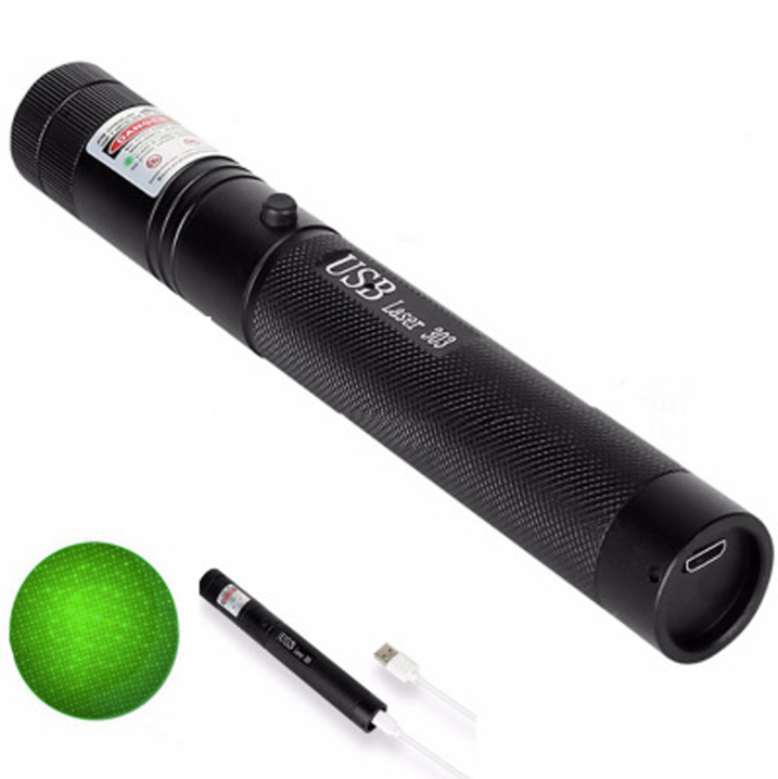 Skanto | Power Laserpointer 303 – Wiederaufladbarer Hochleistungs-USB-Laserpointer