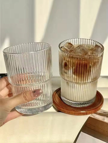 Skanto | 6er-Set Geripptes Glas