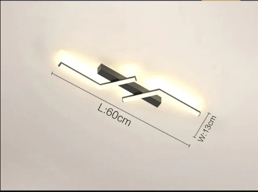 Skanto | Moderne Unterputz-LED-Linien-Deckenleuchte – Minimalistisch & Energiesparend