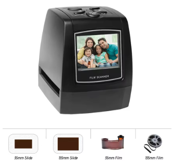 Skanto | Dia-Scanner mit LCD-Vorschau, SD-Kartensteckplatz und Standalone-Funktion
