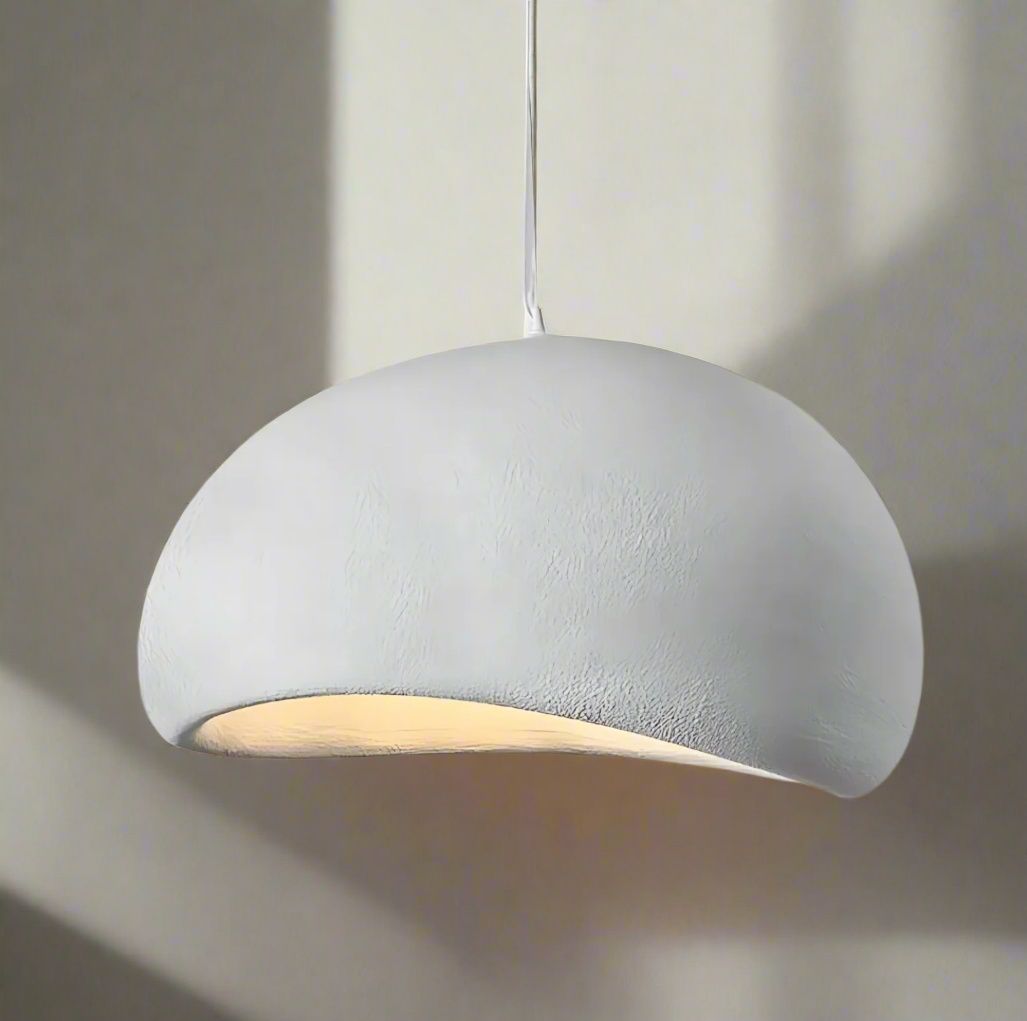 Skanto | LED-Pendelleuchte – Nordisches Wabi-Sabi-Design – Einstellbare Beleuchtung für Wohnkultur & moderne Interieurs