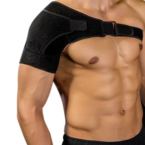 Skanto | Schulterbandage, Kompressionsmanschette, Schmerzlinderung bei Verstauchungen und Verletzungen