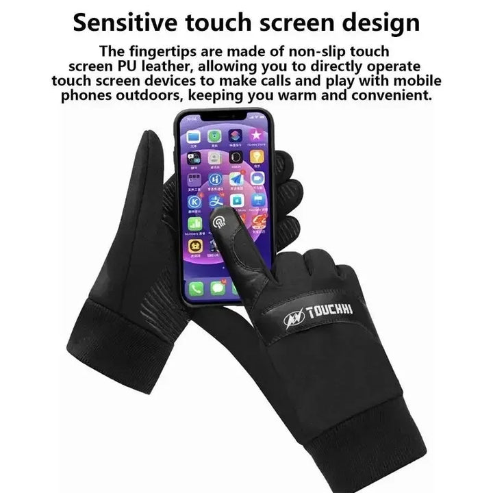 Skanto | ThermaGlide USB Beheizte Handschuhe | Wasserdicht & Touchscreen-kompatibel | Winter-Handwärmer für Skifahren, Motorrad & Outdoor