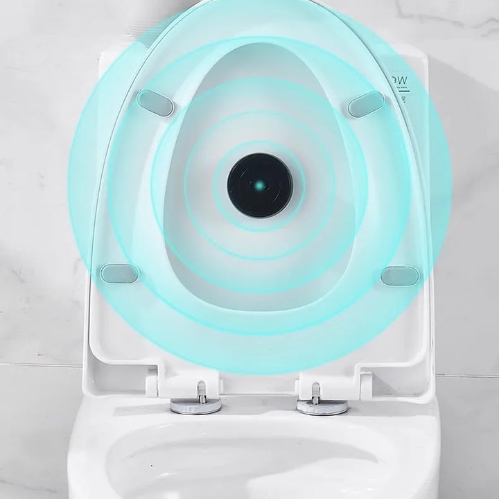 Skanto | Skanto Smart-Toilettensitz mit automatischem Spülsensor – modernes Bidet-Zubehör für das Badezimmer
