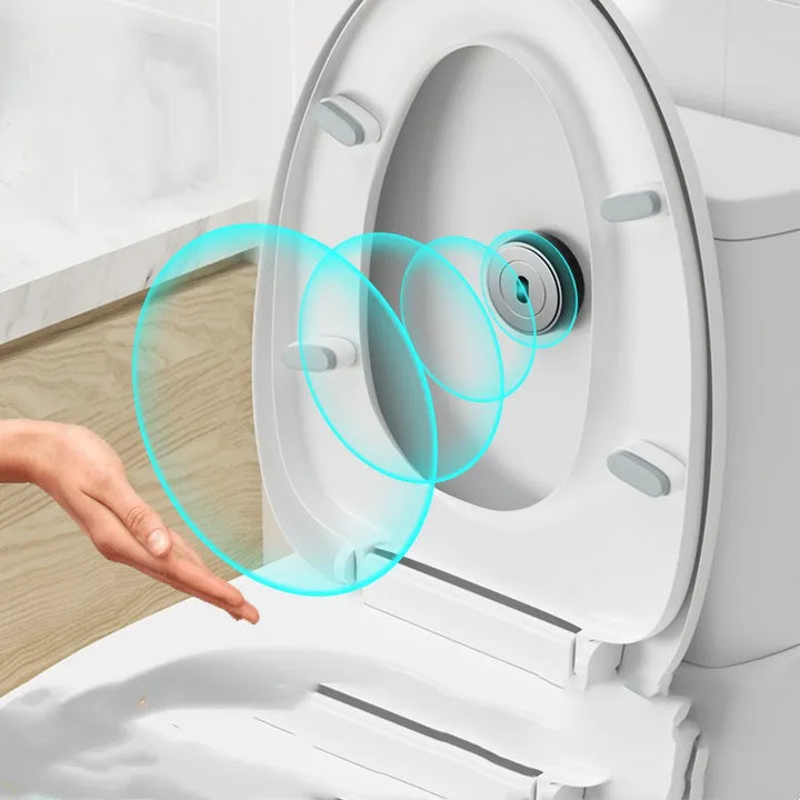 Skanto | Skanto Smart-Toilettensitz mit automatischem Spülsensor – modernes Bidet-Zubehör für das Badezimmer
