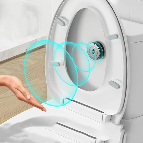 Skanto | Skanto Smart-Toilettensitz mit automatischem Spülsensor – modernes Bidet-Zubehör für das Badezimmer