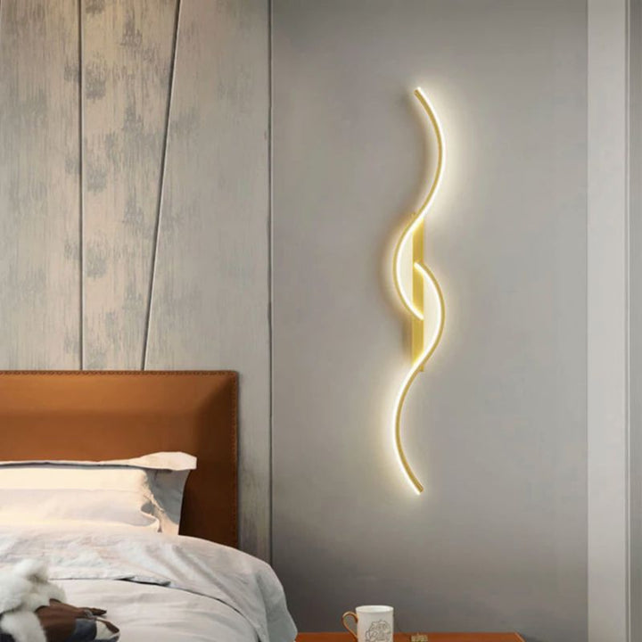 Skanto | Moderne LED-Wandleuchte – Künstlerische Formen-Kombination