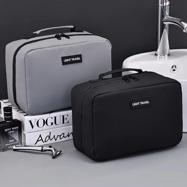Skanto | Packvard Herren Kulturbeutel Reisetasche | 24×16×11 cm | Wasserabweisend & Reißfest | Mit Griff & Viel Stauraum