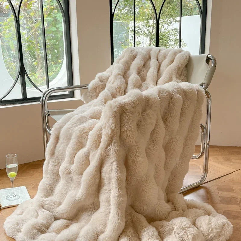 Skanto | PlushCozy | Kunstfell-Winterdecke