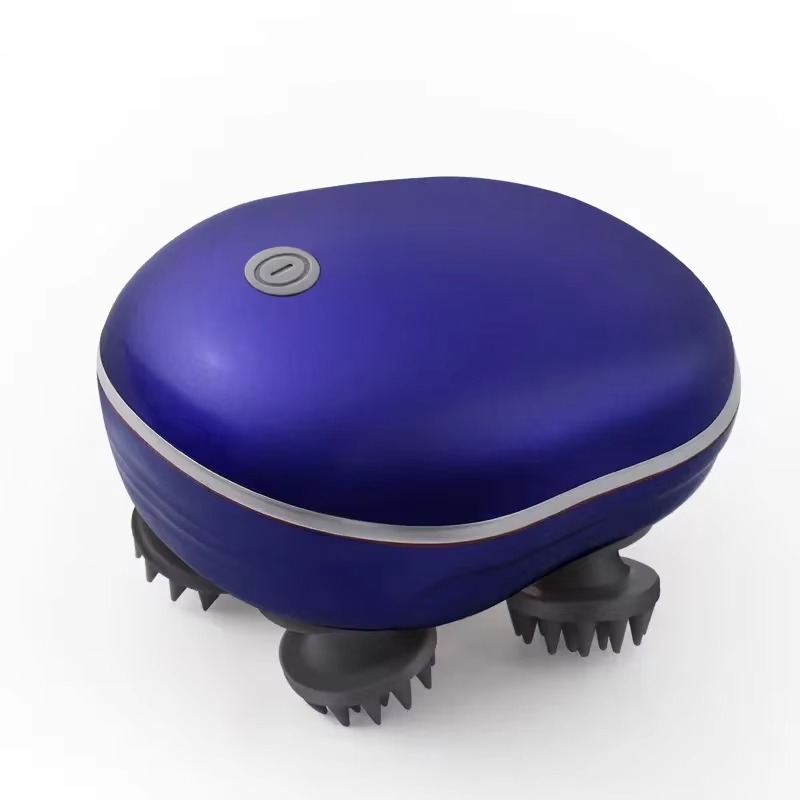 Skanto | Elektrisches Kopfhaut- und Körpermassagegerät mit Rotlichttherapie zur Linderung von Stress und Muskelverspannungen