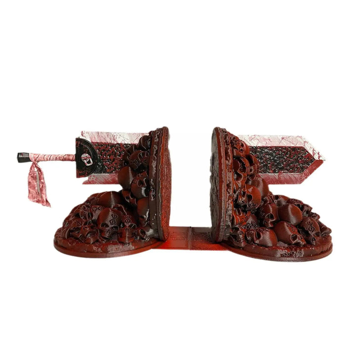 Skanto Skanto | Berserk Buchstützen Furious Buchstützen Dragon Slayer Harz Handwerk Studie Kunst Dekorative Ornament Home Schreibtisch Bücherregal T4z7