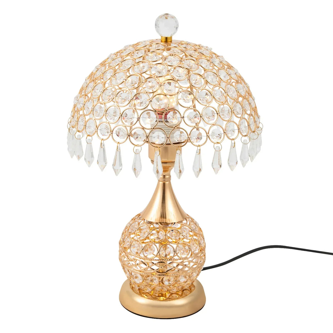 Skanto | Moderne Kristall-Luxus-Dekor-Nachttischlampe