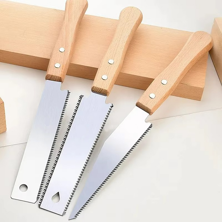 Skanto | Japanische Zugsäge | Präzisions-Handsäge für die Holzbearbeitung | Stahlklinge