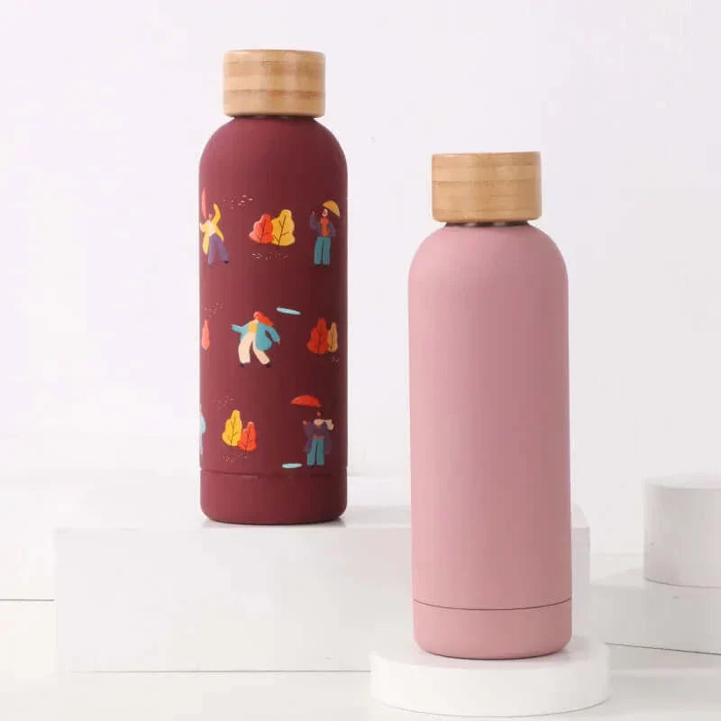 Farbige Thermosflasche, 500ml