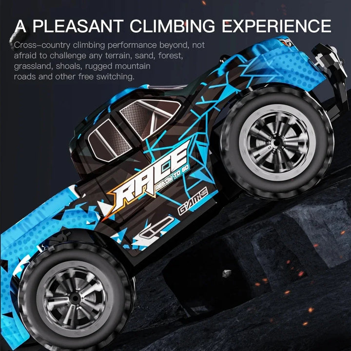 Skanto | 1:16 RC Auto mit LED-Lichtern – Hochgeschwindigkeits-Offroad-Abenteuer