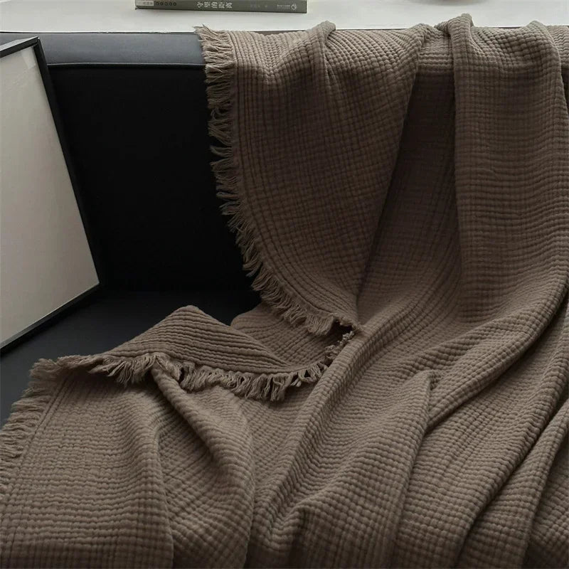 Skanto | Sofaüberwurf aus massiver Baumwolle