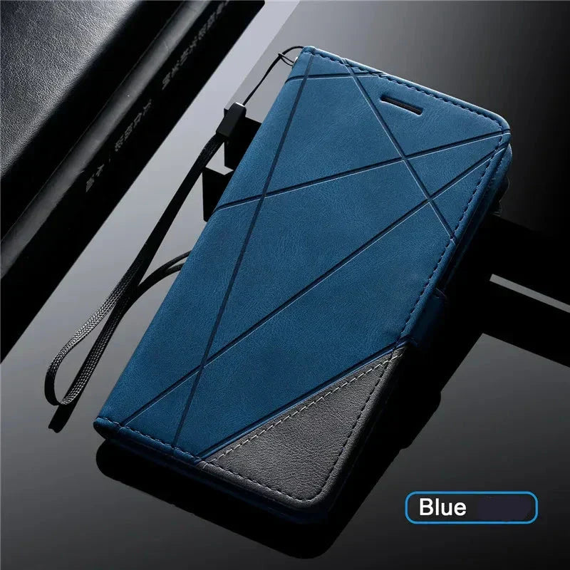 Skanto | Flip Magnetische Lederhülle für Samsung Galaxy A Serie
