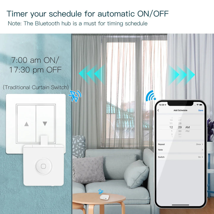 Skanto Tuya Fingerbot Taster - Wifi programmierbare Steuerung über SmartLife Google Alexa Apps