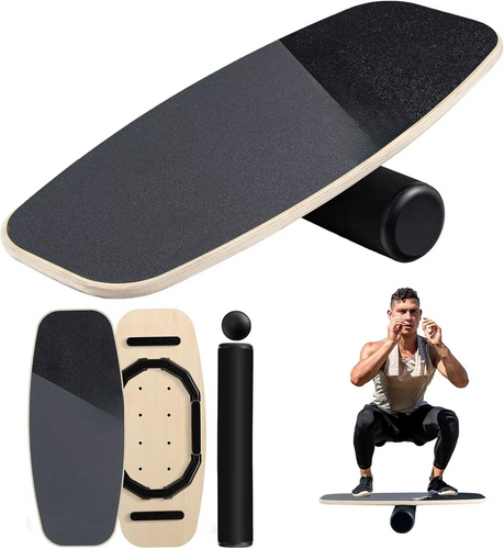 Skanto Skanto | 2-in-1 Balance Board Set mit Rolle & Ball – 9 einstellbare Modi Surf & Wobble Trainer