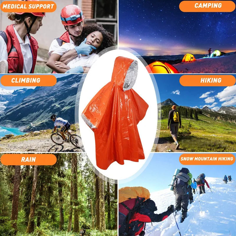 Skanto | Faltbarer Regenponcho – Wetter- & Windschutz