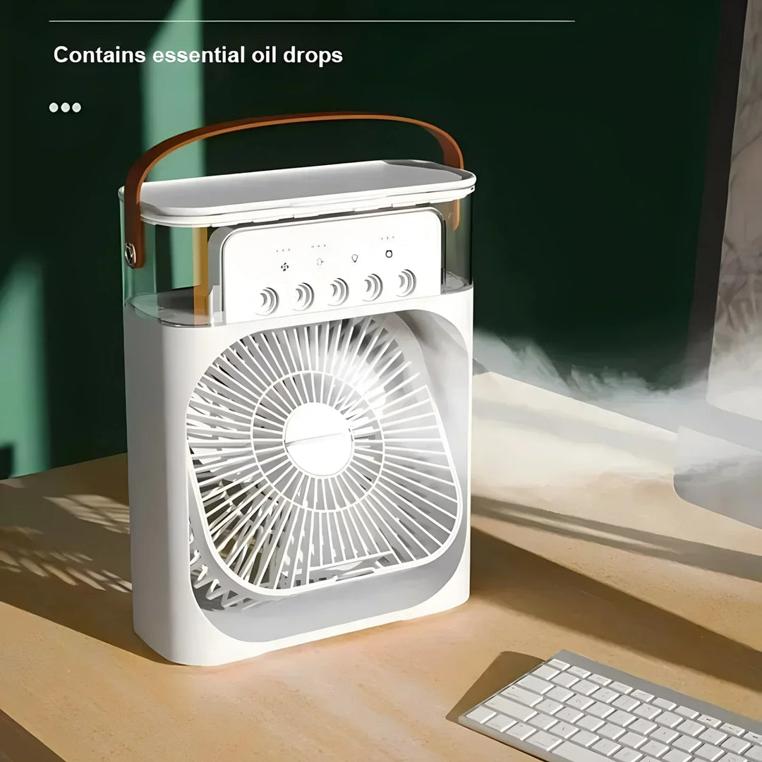 Skanto | 3-in-1 Kühler, Klimaanlage, Luftbefeuchter und LED im modernen Design