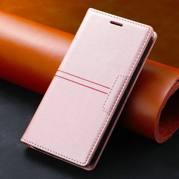 Skanto Leder Wallet Case Flip Cover – Google Pixel
