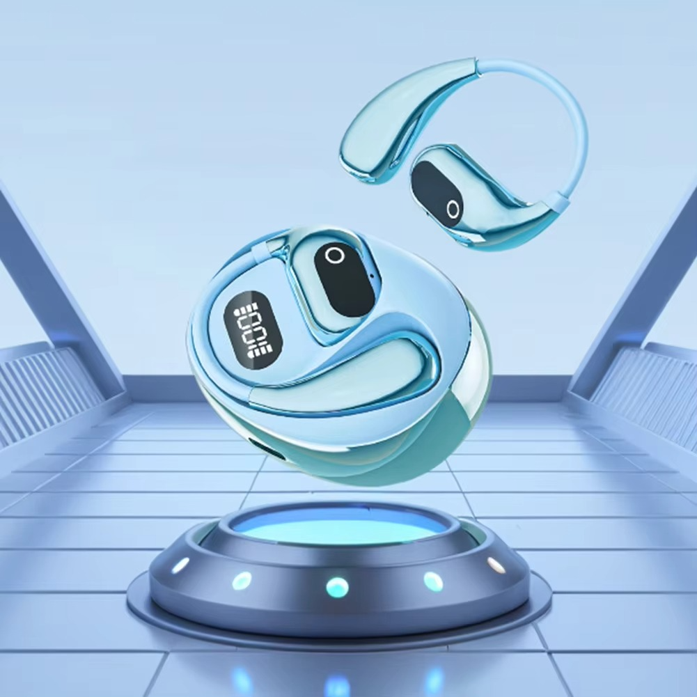 Skanto | KI Smart Übersetzer-Ohrhörer mit Bluetooth 5.3, Open-Ear-Kopfhörer für Reisen, Business und Sport
