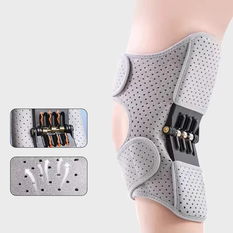 Skanto | Verstellbare Kniebandage mit Power-Rebound-Federn für Gelenkentlastung und Stabilität