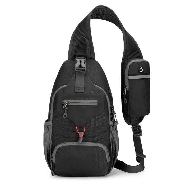 Skanto | SecurePack | Wasserdichter Anti-Diebstahl-Rucksack mit mehreren Fächern – Leichte Crossbody-Reisetasche