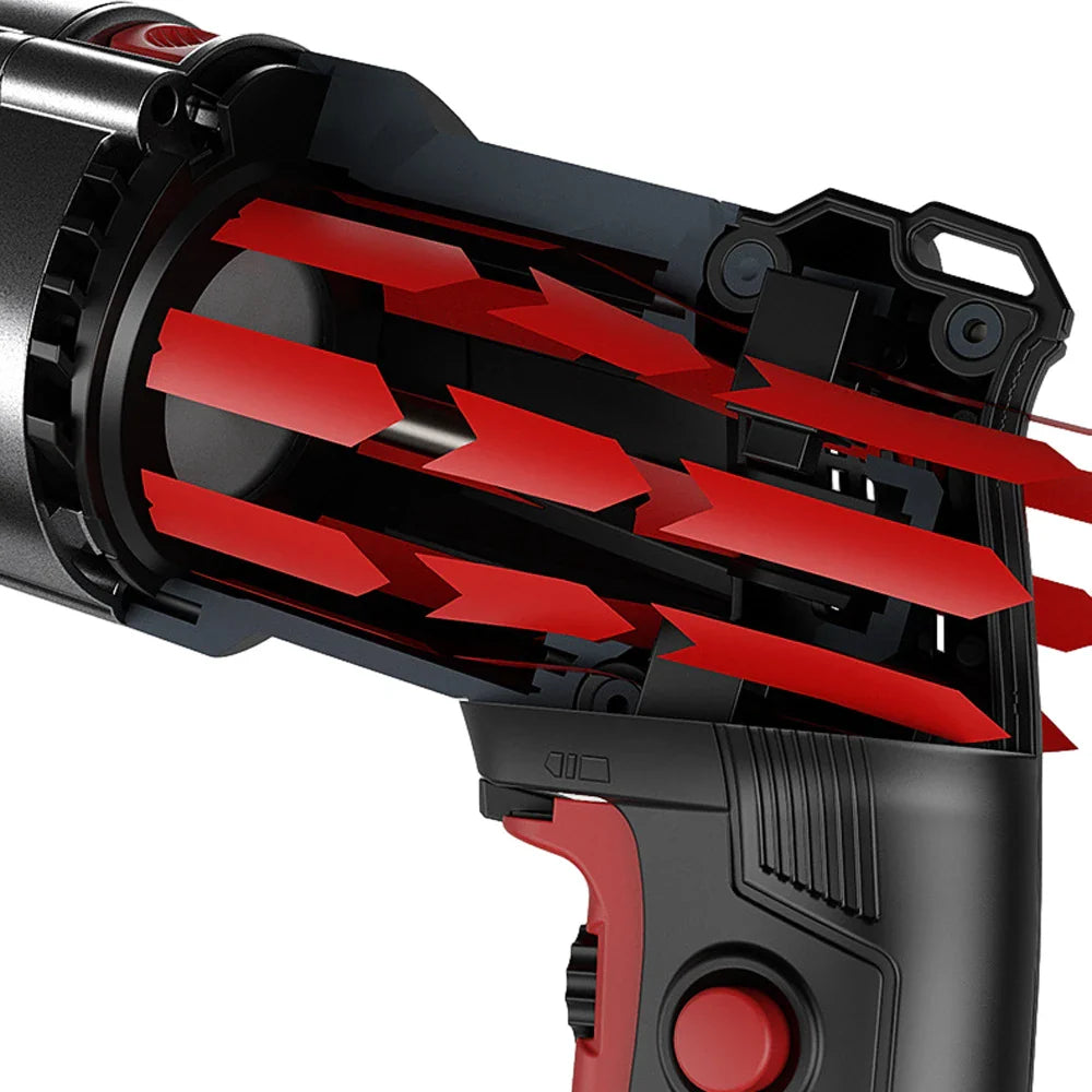 Skanto | 780W Elektro-Bohrhammer mit variabler Geschwindigkeit – DrillForce