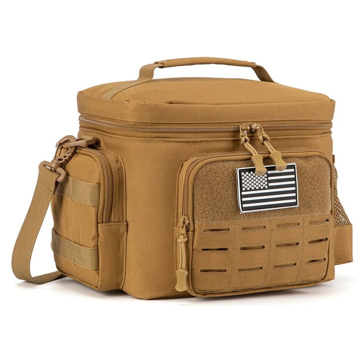 Skanto | Militärische taktische Lunchbox für Herren – Robust, auslaufsicher, isolierte Kühltasche für Arbeit, Camping, Picknickmahlzeiten
