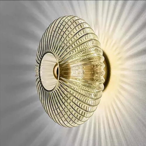 Skanto | Brillante moderne Glas-Wandleuchte