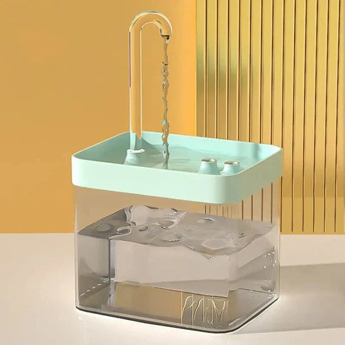 Ultra-leiser Haustier-Wasserbrunnen mit intelligenter Filterung – 1,5 l Edelstahl
